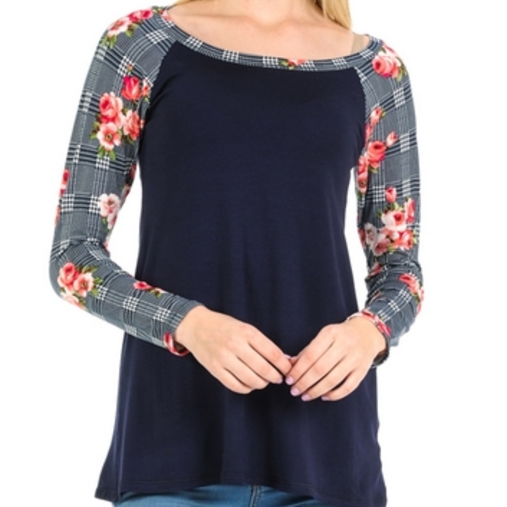 Floral Long Sleeve Top
